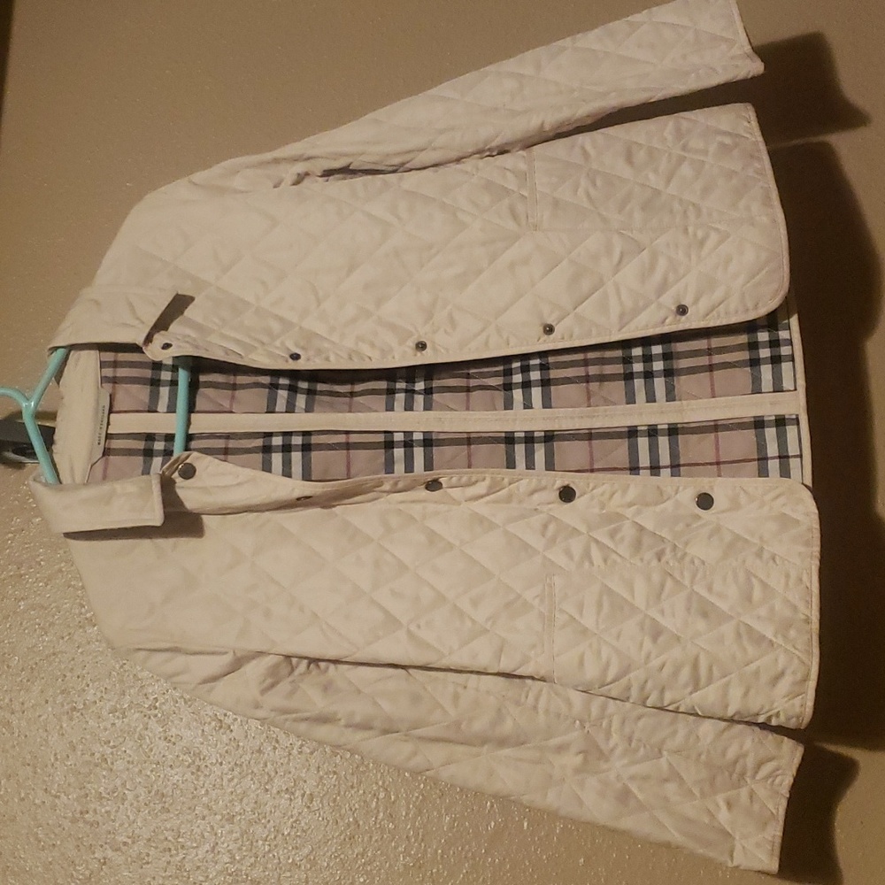 Burberry quilted coat